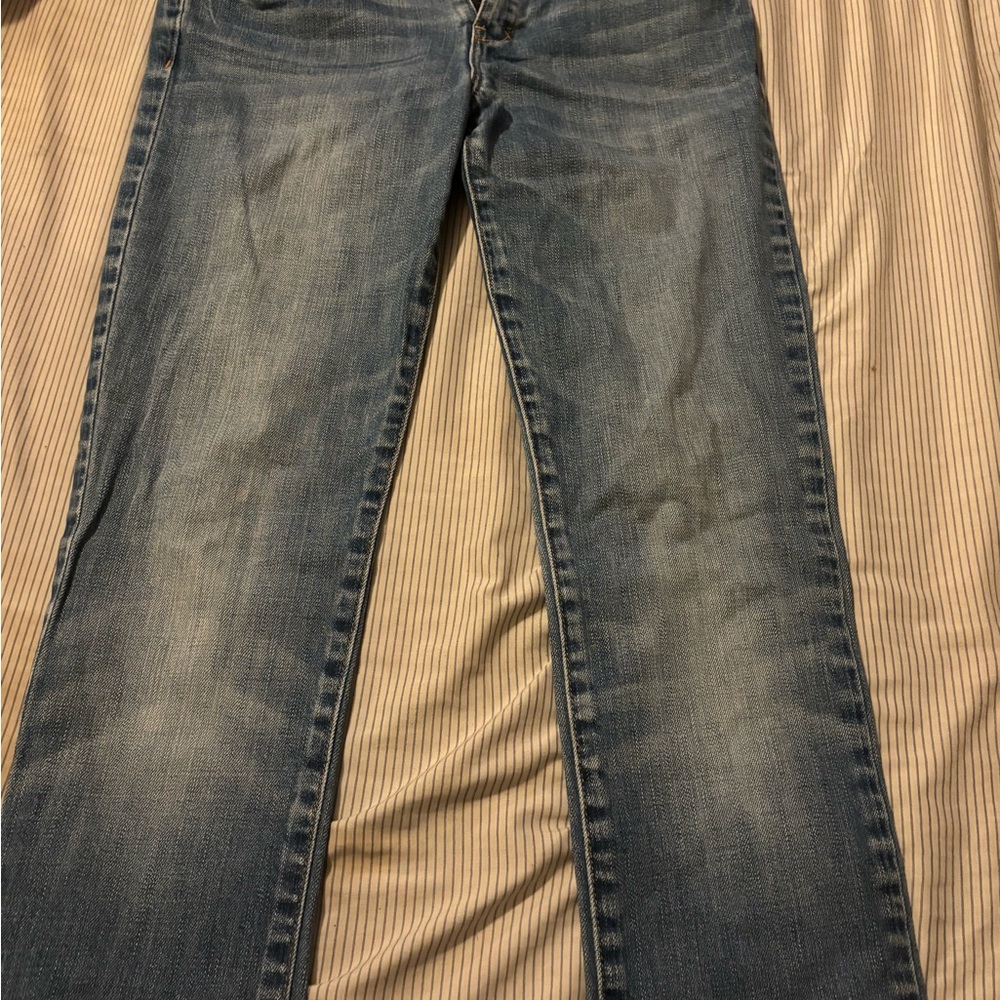 Abercrombie & Fitch Blue Straight Leg Jeans Classic Style